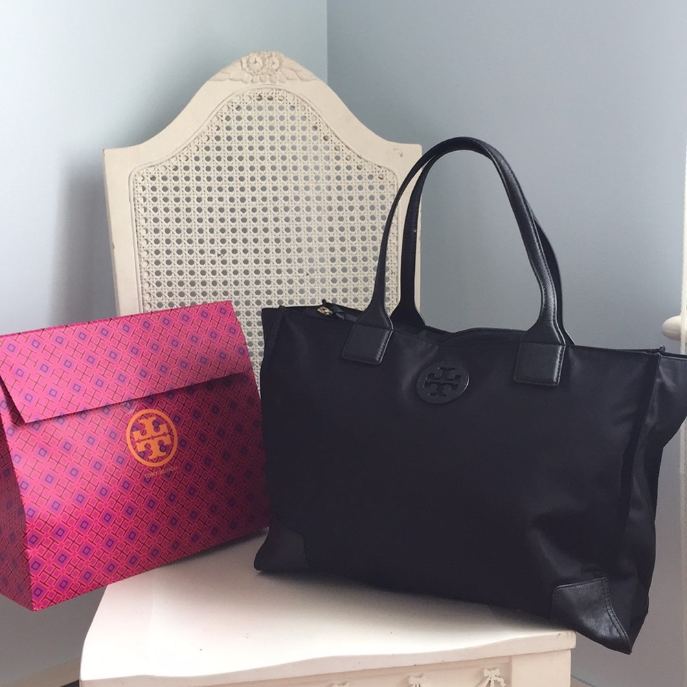 NEW Tory Burch black Nylon Bag